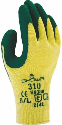 Showa handschoen 310 groen