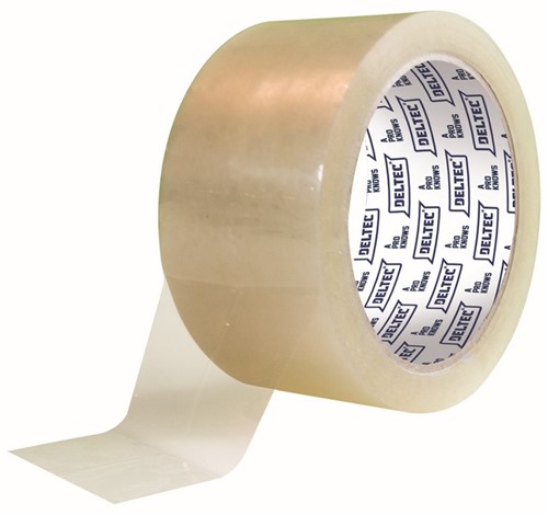 Deltec Verpakkingstape PP bruin 
